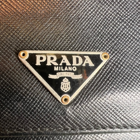 Prada trifold wallet, leather - Picture 2 of 12
